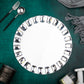 Mirror Round Charger Plate (2 pcs)