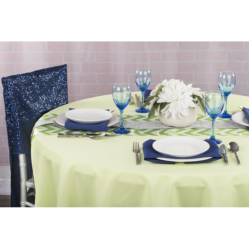 Black Polyester Napkin Size: 20 x 20 in | Wedding | Event | Wholesale by CV Linens