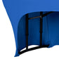 Open Back Stretch Spandex Table Cover 8 FT Rectangular - Royal Blue - CV Linens