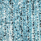 Large Payette Sequin Round 120" Tablecloth - Baby Blue - CV Linens