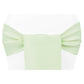 Polyester Chair Sash/Tie - Sage Green - CV Linens