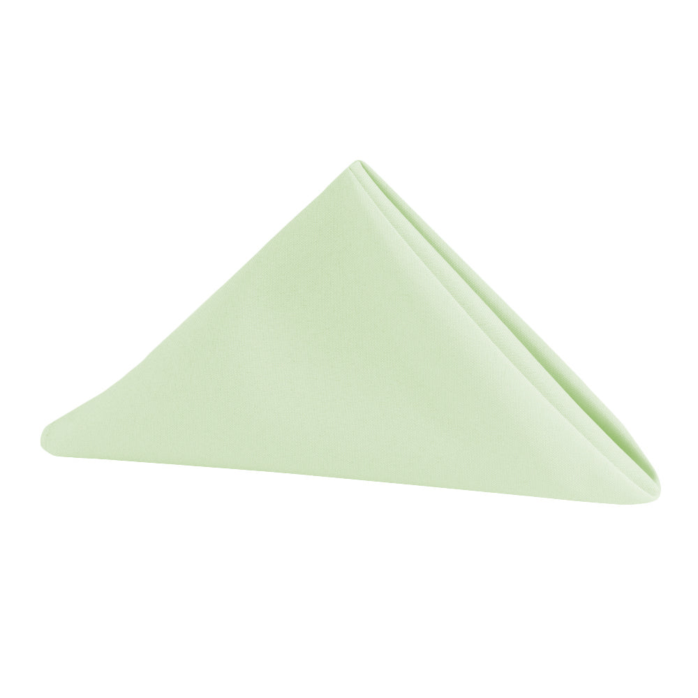 Polyester Napkin 20"x20" - Sage Green - CV Linens