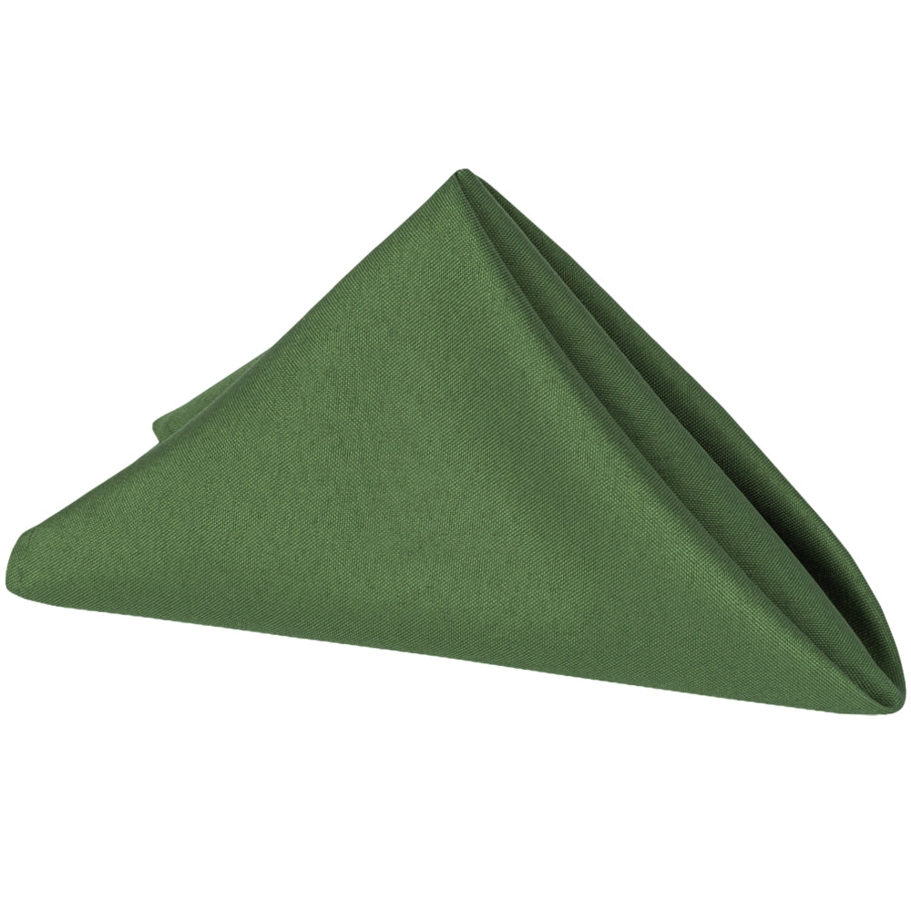 Polyester Napkin 20"x20" Willow Green CV Linens