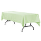 60"x120" Rectangular Polyester Tablecloth - Sage Green - CV Linens