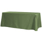 90"x132" Rectangular Oblong Polyester Tablecloth - Willow Green - CV Linens