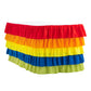 Ruffled 5 Tier Rainbow Table Skirt 17ft Polyester - CV Linens