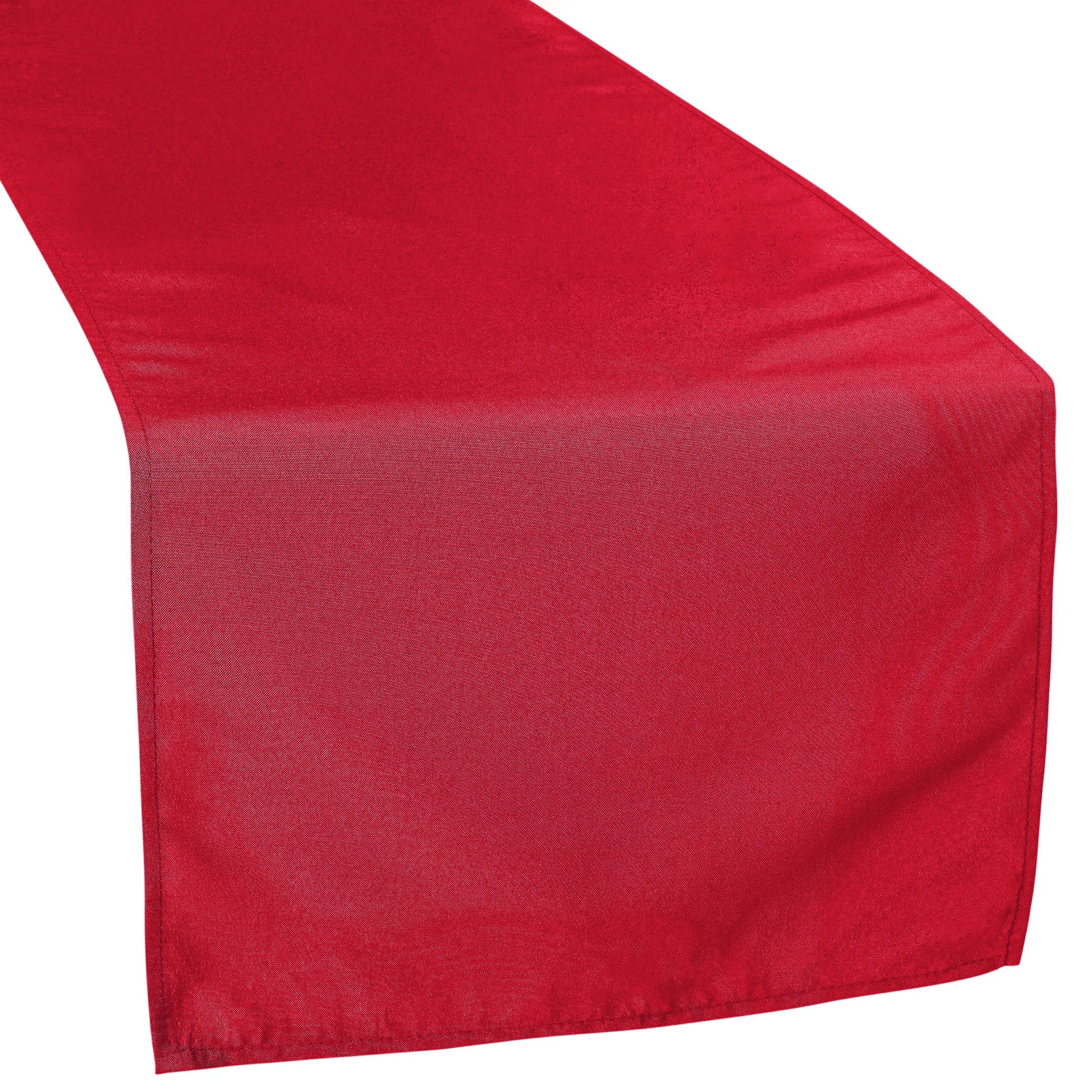 Polyester Table Runner - Apple Red
