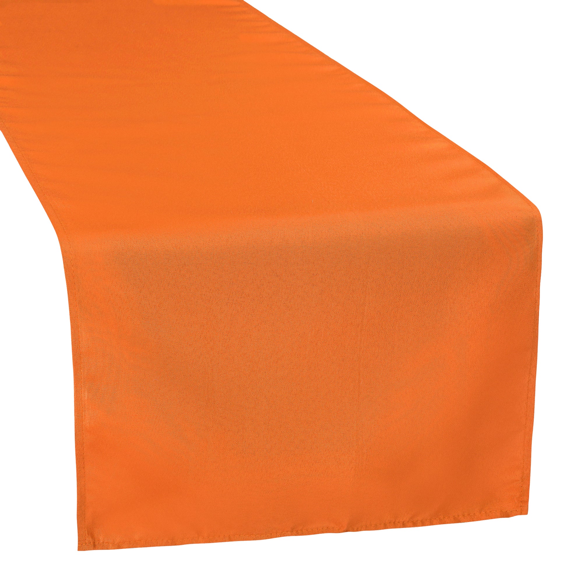 Polyester Table Runner - Burnt Orange