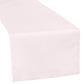 Polyester Table Runner - Pastel Pink