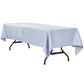 60"x120" Rectangular Polyester Tablecloth - Dusty Blue - CV Linens