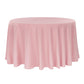 Polyester 108" Round Tablecloth - Dusty Rose/Mauve - CV Linens