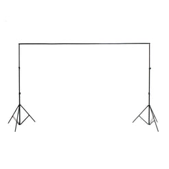 Portable Photo Backdrop Support Stand Kit 8 ft H x 10 ft W– CV Linens