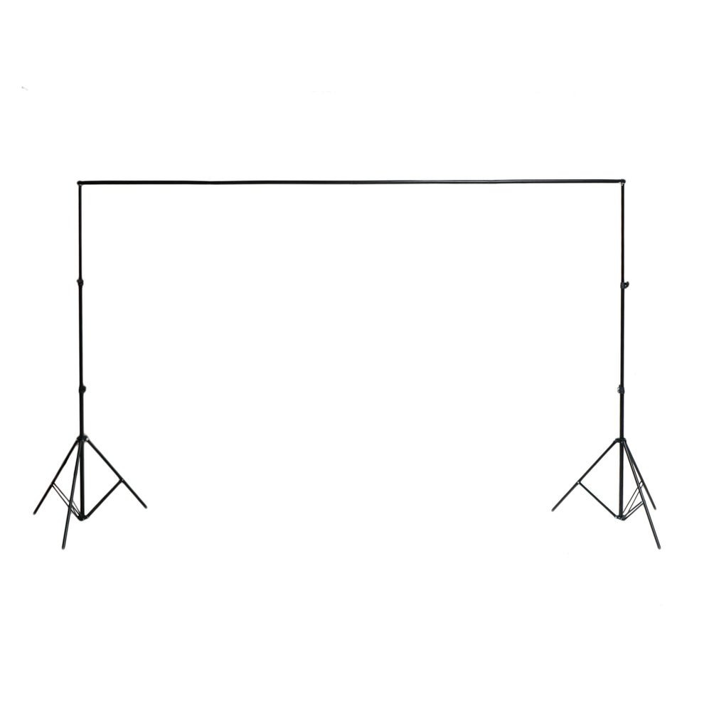 Portable Photo Backdrop Support Stand Kit 8 ft H x 10 ft W - CV Linens™
