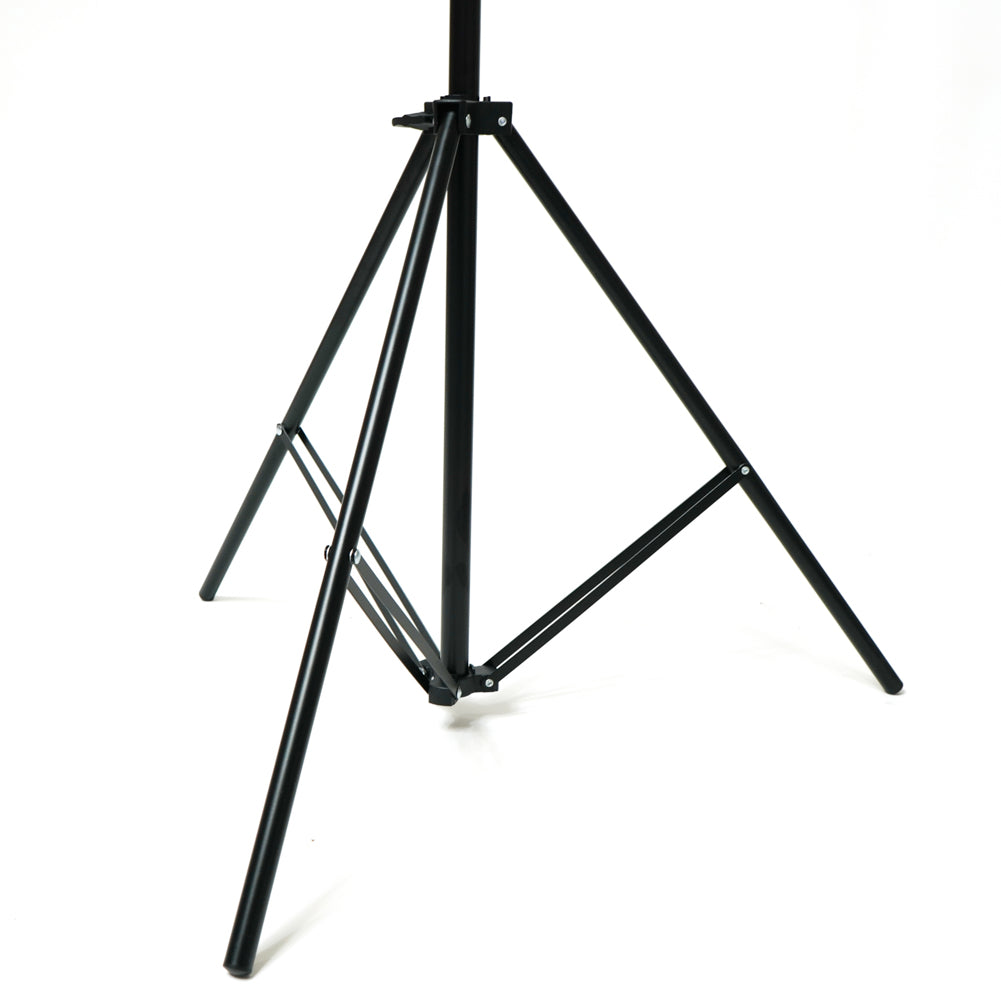Portable Photo Backdrop Support Stand Kit 8 ft H x 10 ft W– CV Linens