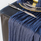 Premium Cheesecloth Table Runner 16FT x 25" - Navy Blue