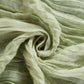 Premium Cheesecloth Table Runner 16FT x 25" - Sage Green