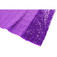 Glitz Sequin 12ft H x 52" W Drape/Backdrop panel - Purple - CV Linens