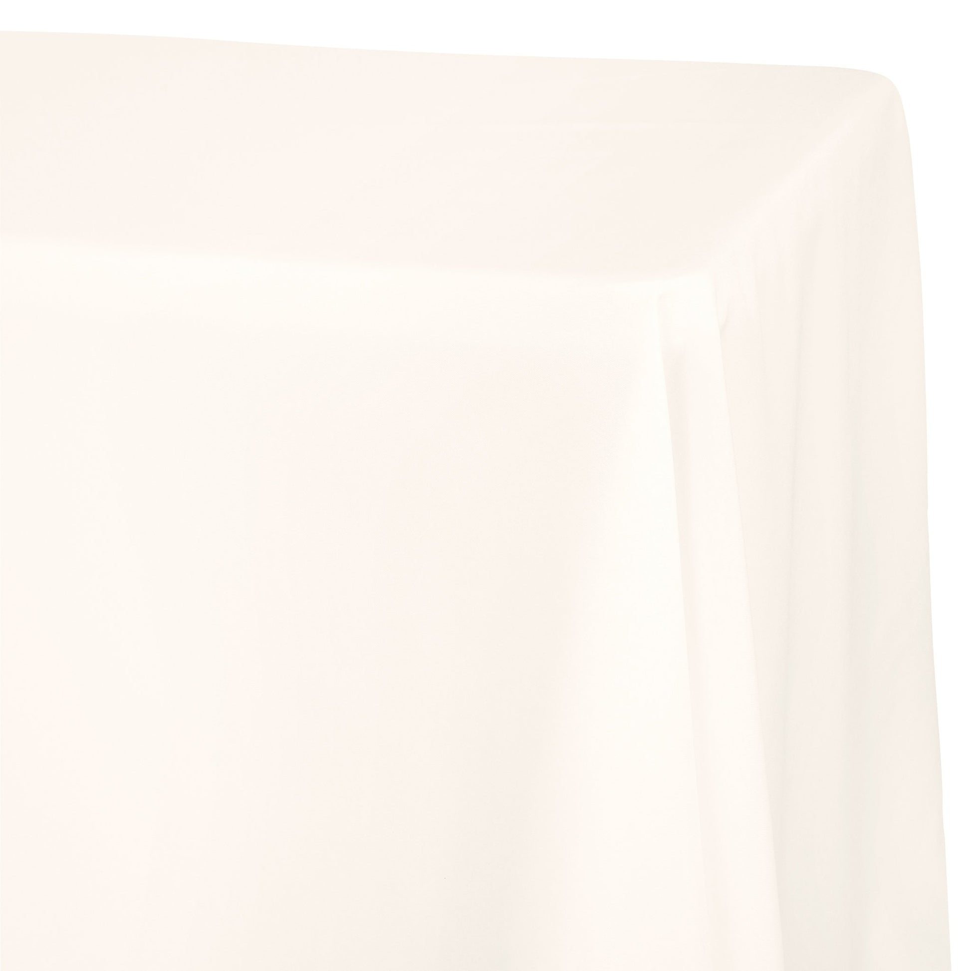90"x108" Rectangular Oblong Polyester Tablecloth - Ivory - CV Linens