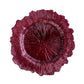 Reef Acrylic Plastic Charger Plate - Burgundy - CV Linens
