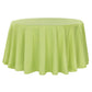 Polyester 120" Round Tablecloth - Apple Green - CV Linens