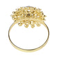Royal Diamond Napkin Ring Holder - Gold - CV Linens