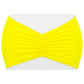 Ruffled Spandex Chair Band - Bright Yellow - CV Linens