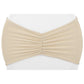 Ruffled Spandex Chair Band - Champagne - CV Linens