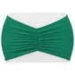 Ruffled Spandex Chair Band - Emerald Green - CV Linens