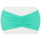 Ruffled Spandex Chair Band - Turquoise - CV Linens