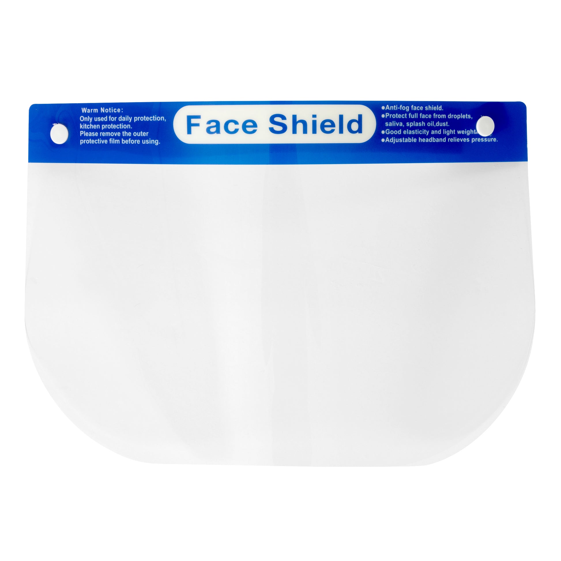 Safety Face Shield Visor Anti-Fog (10 count) - CV Linens