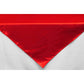 Square 54" Satin Table Overlay - Red - CV Linens