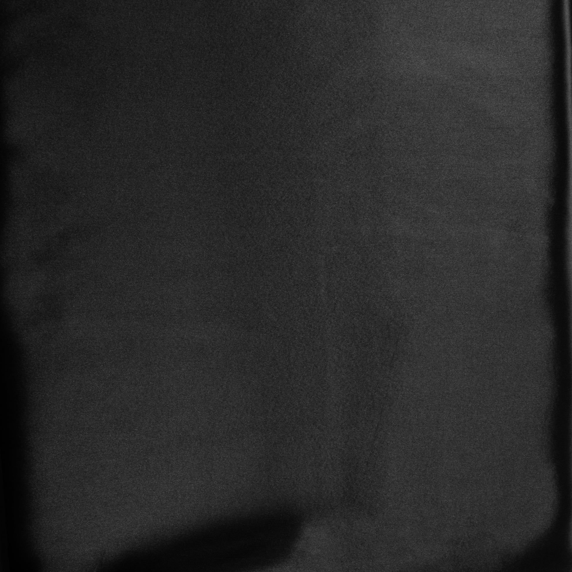40 yds Satin Fabric Roll - Black - CV Linens