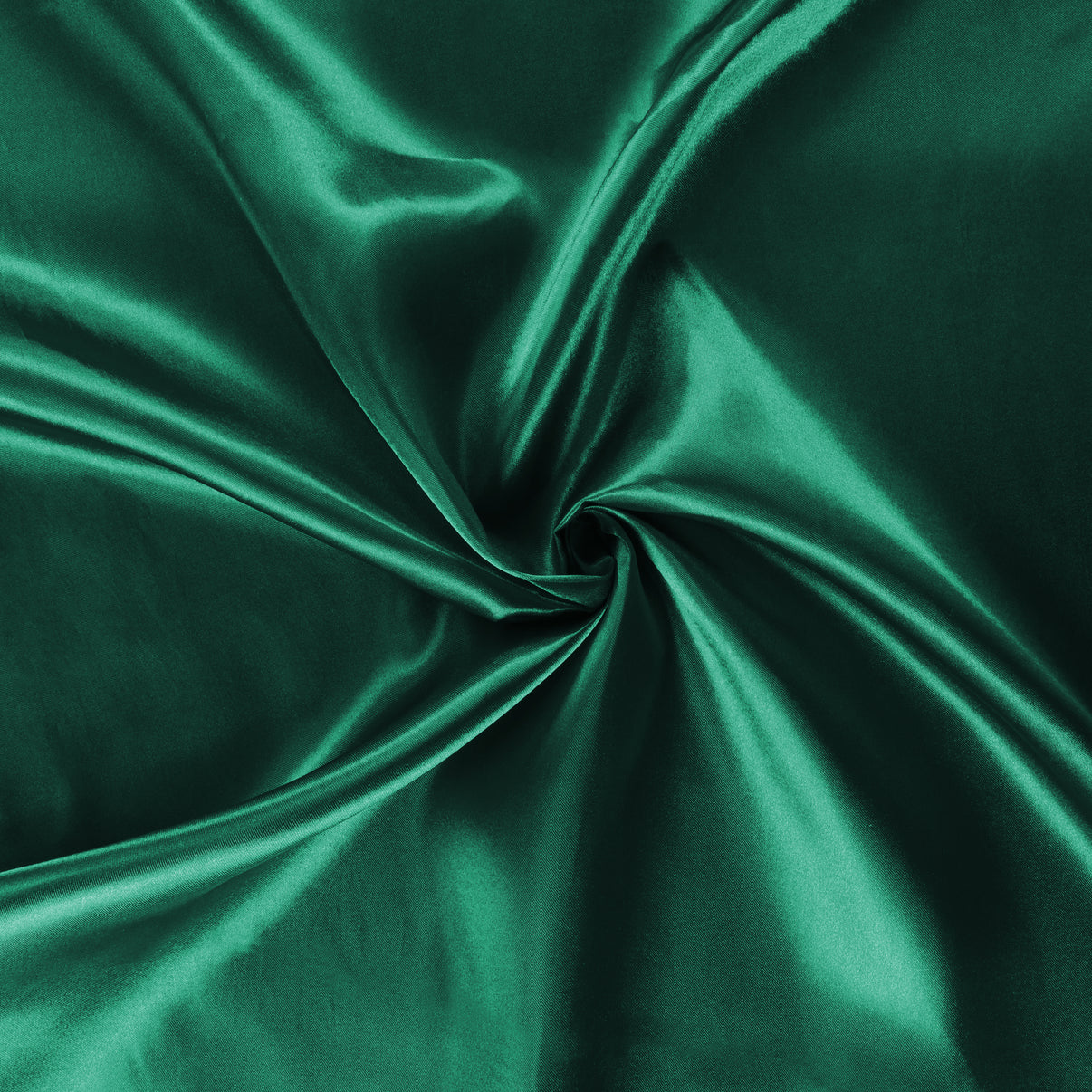 40 Yard Emerald Green Satin Fabric Roll for Sale CV Linens