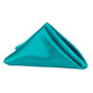 Satin Napkin 20"x20" - Dark Turquoise - CV Linens
