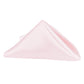Satin Napkin 20"x20" - Pastel Pink - CV Linens