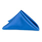 Satin Napkin 20"x20" - Royal Blue - CV Linens