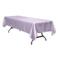 Satin Rectangular 60"x120" Tablecloth - Lavender - CV Linens