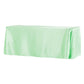 90"x156" Rectangular Satin Tablecloth - Mint Green
