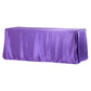 90"x156" Rectangular Satin Tablecloth - Purple