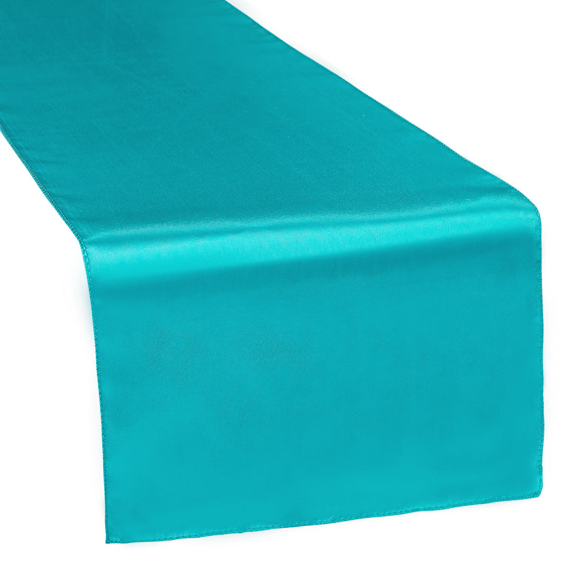 Satin Table Runner - Dark Turquoise - CV Linens™