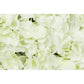 Silk Hydrangeas Flower Wall Backdrop Panel - Cream - CV Linens