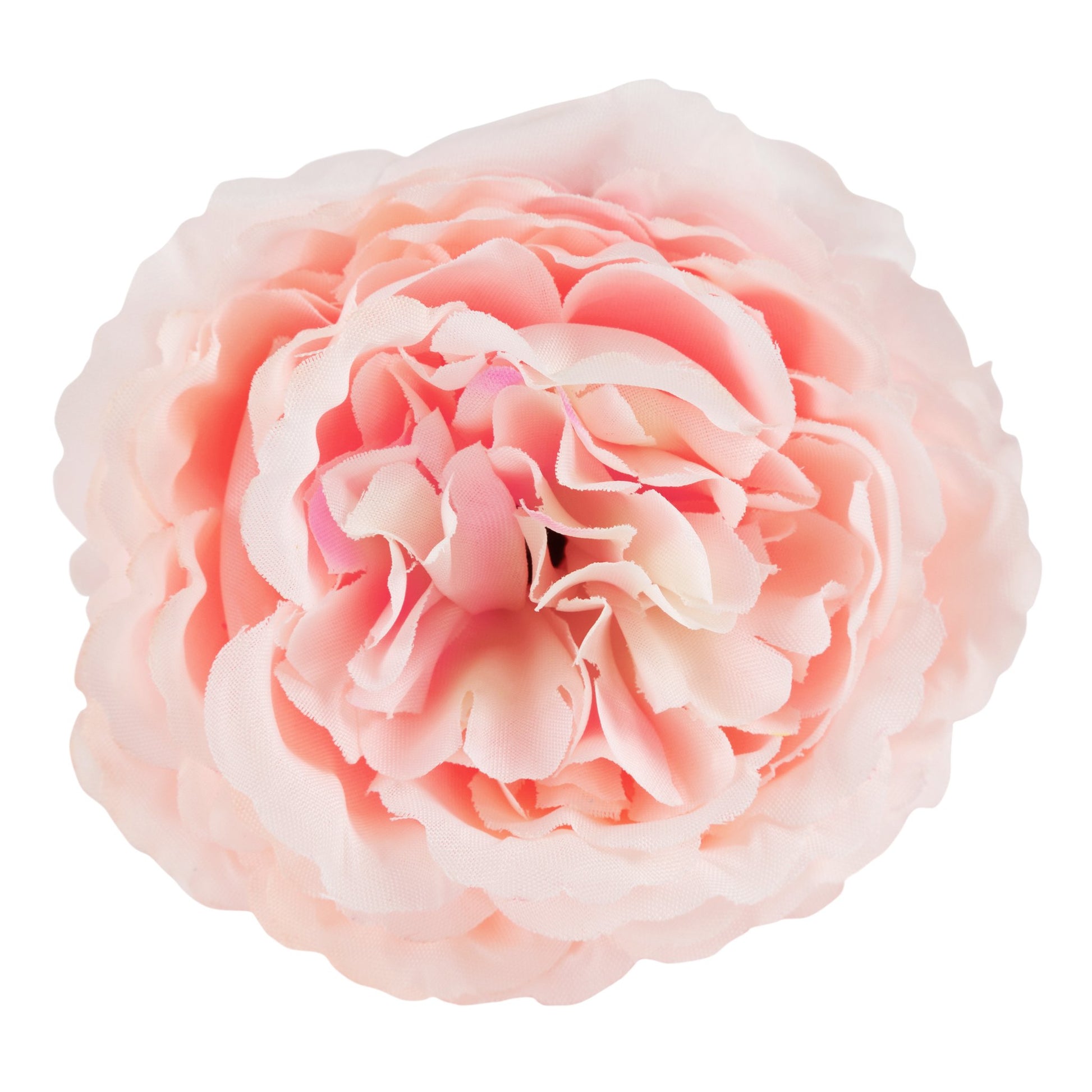 Silk Peony Flower Napkin Ring Holder (10 Count)- Pink - CV Linens