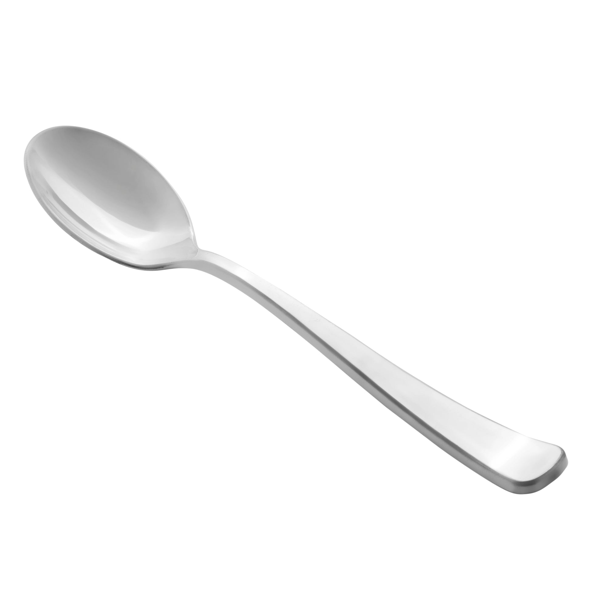 Silver Plastic Spoons 10/Pack - Modern Collection - CV Linens