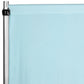 Spandex 4-way Stretch Drape Curtain 10ft H x 60" W - Baby Blue - CV Linens
