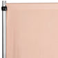 Spandex 4-way Stretch Backdrop Drape Curtain 18ft H x 60" W - Blush/Rose Gold