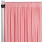 Spandex 4-way Stretch Drape Curtain 12ft H x 60" W - Dusty Rose/Mauve - CV Linens