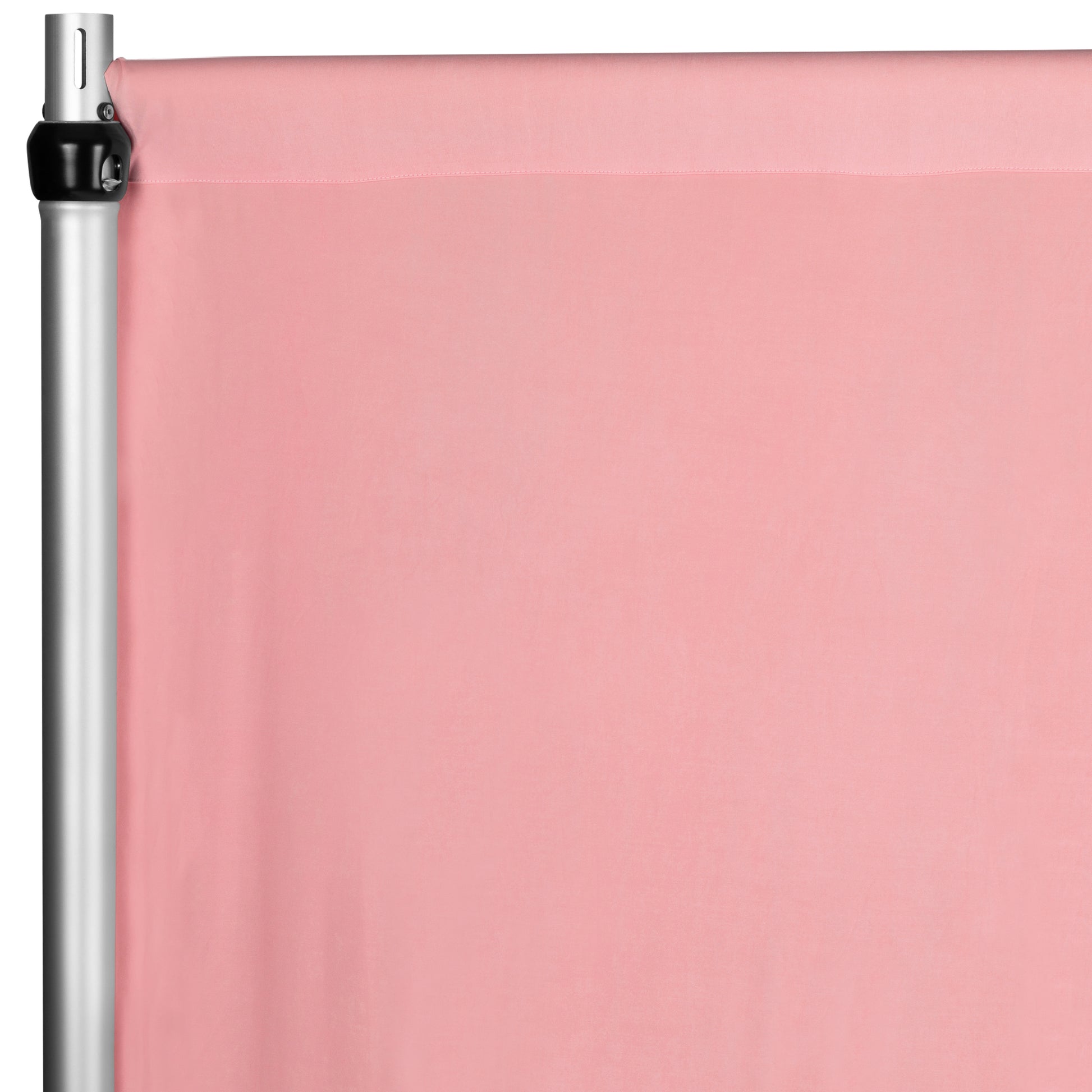 Spandex 4-way Stretch Drape Curtain 14ft H x 60" W - Dusty Rose/Mauve - CV Linens