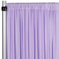 Spandex 4-way Stretch Drape Curtain 10ft H x 60" W - Lavender - CV Linens