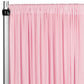 Spandex 4-way Stretch Drape Curtain 10ft H x 60" W - Pink - CV Linens
