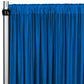 Spandex 4-way Stretch Drape Curtain 10ft H x 60" W - Royal Blue - CV Linens